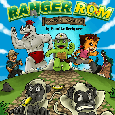 Ranger Rom saves Rhino Reth front cover